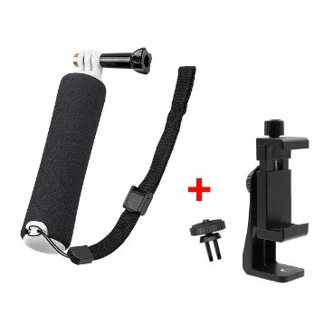 360 Degree Mobile Phone Universal Clip Compatible For iphone Tripod Mount With 1/4 Screw Cellphone Holder Desk Tripod Adapter