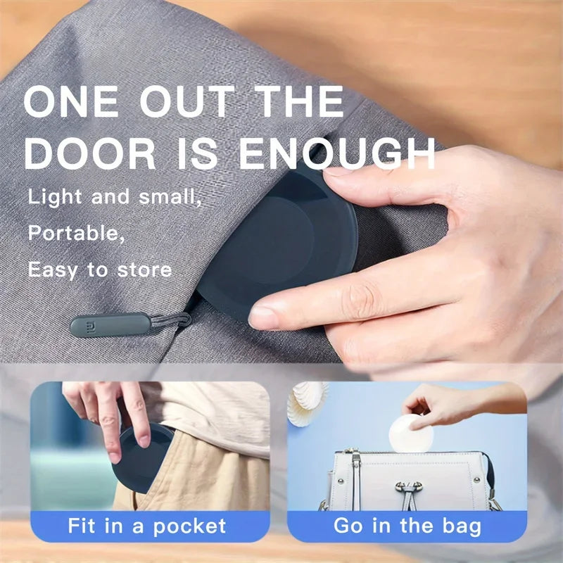 USB Type-C Flat Charger Cable Kit Cable Fast Charging for IPhone Xiaomi Charger Storage Box Adapter Card Pin Travel Storage Box