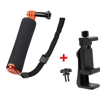 360 Degree Mobile Phone Universal Clip Compatible For iphone Tripod Mount With 1/4 Screw Cellphone Holder Desk Tripod Adapter